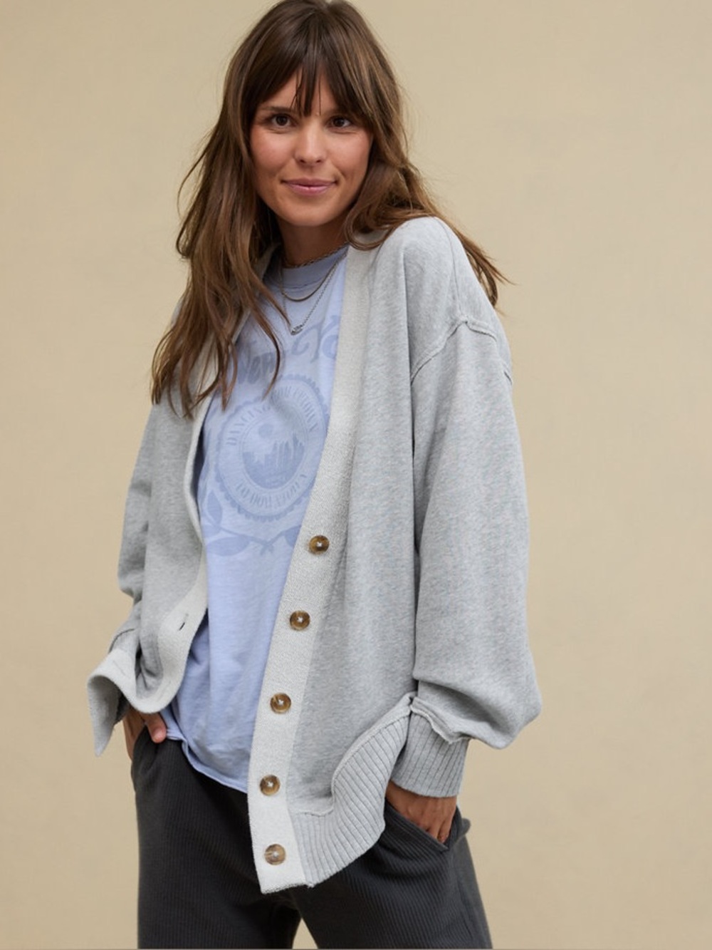 Aerie Fleece Cardigan